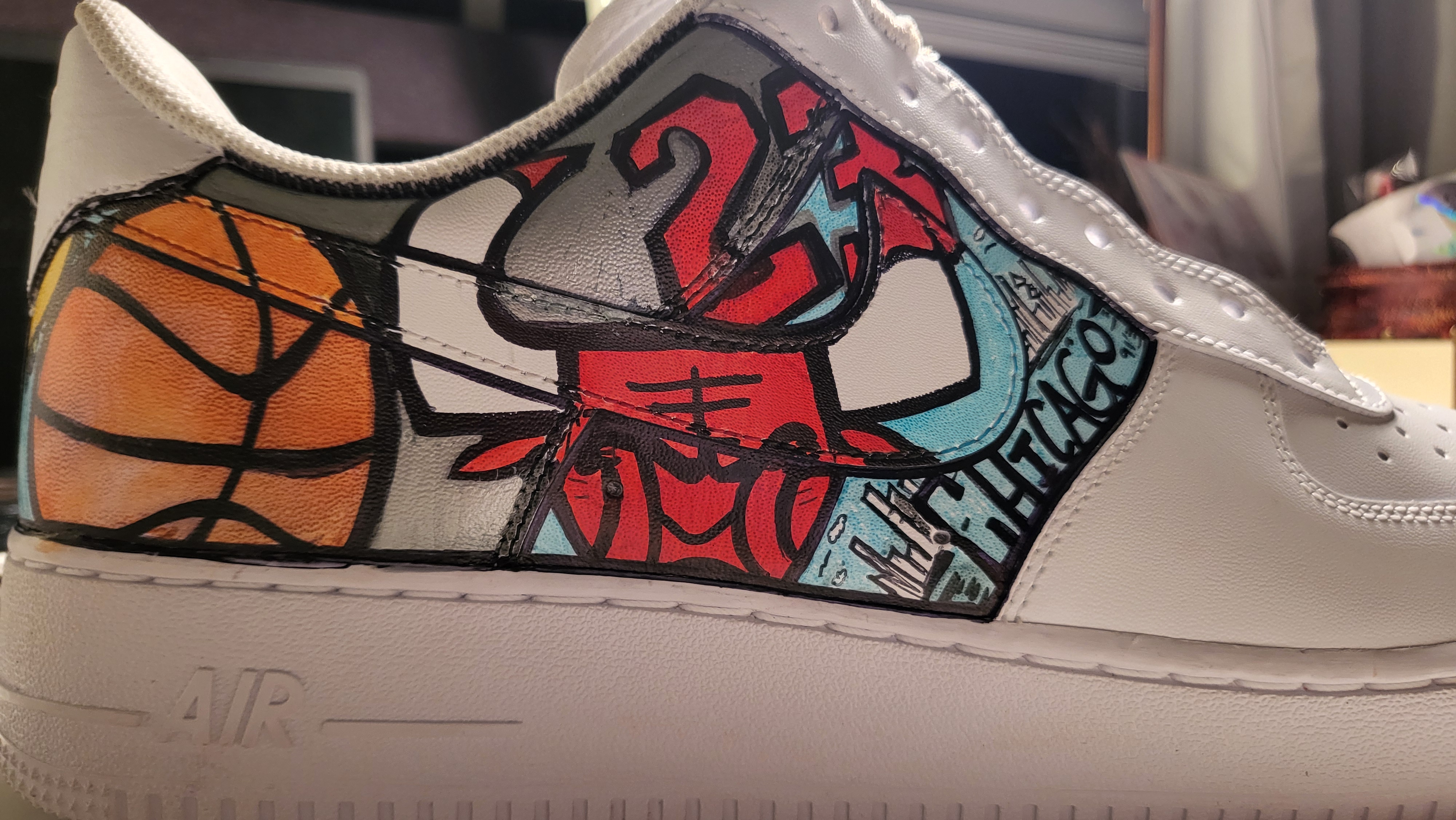 Handcrafted Genesis sneaker artifact