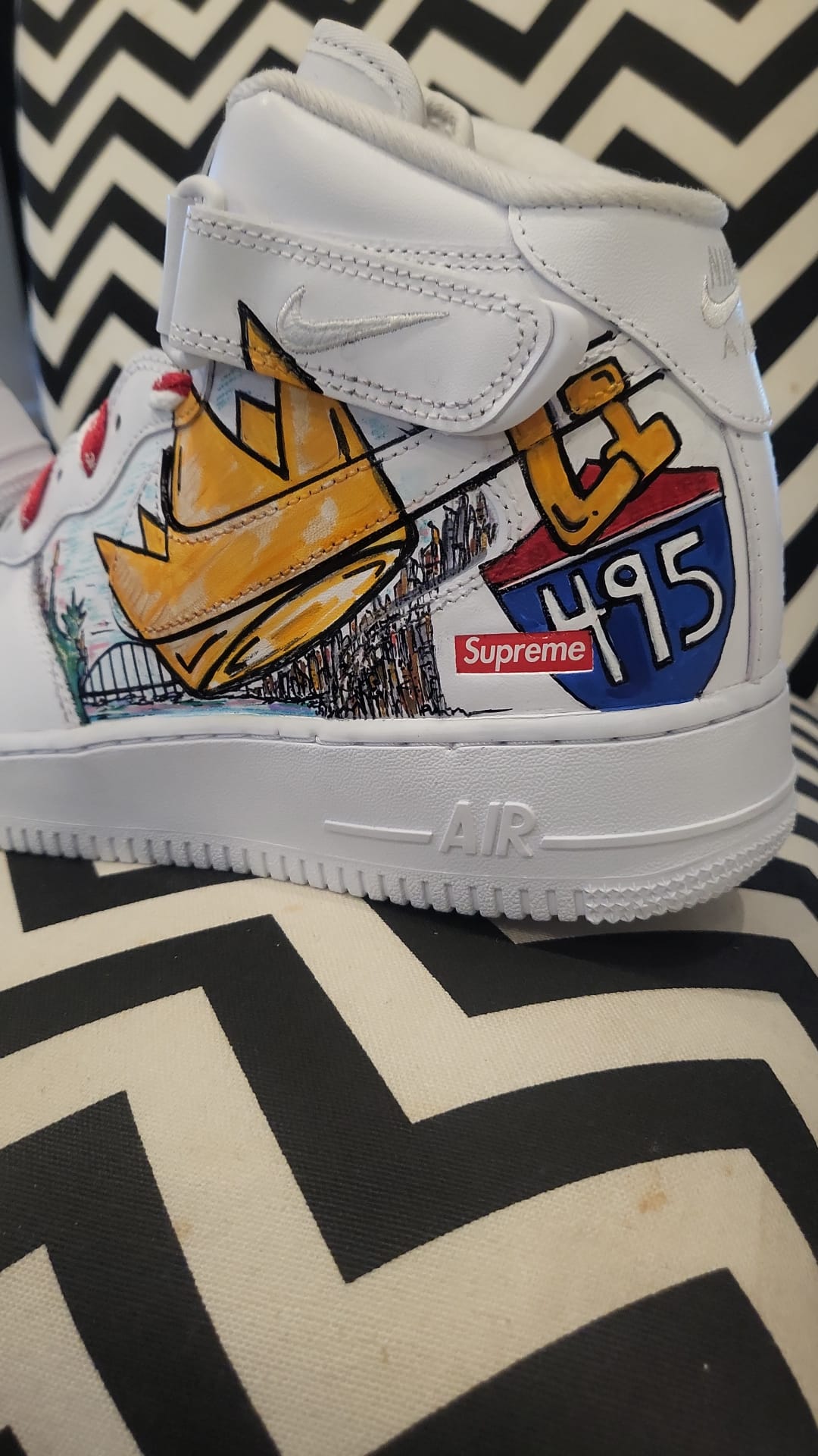 Genesis sneaker art - personal evolution